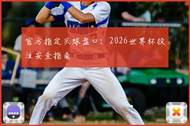 官方指定买球盘口：2026世界杯投注安全指南